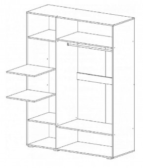 Спальный гарнитур Ненси модульный (Гор) в Нягани - nyagan.mebel-e96.ru