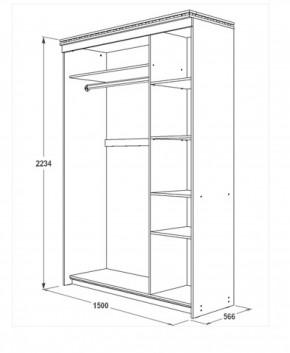 Спальный гарнитур Ольга-13 модульный в Нягани - nyagan.mebel-e96.ru