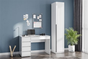 Стол компьютерный №13+пенал ШК-5 (СВ) в Нягани - nyagan.mebel-e96.ru