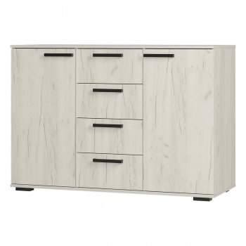 Комод Стандарт №2 NEW крафт белый  (БТС) в Нягани - nyagan.mebel-e96.ru