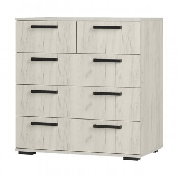 Комод Стандарт №5 NEW крафт белый (БТС) в Нягани - nyagan.mebel-e96.ru