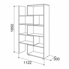 Стеллаж 1 (Мебельсон) в Нягани - nyagan.mebel-e96.ru