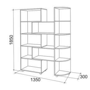 Стеллаж 2 (Мебельсон) в Нягани - nyagan.mebel-e96.ru