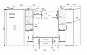 Стенка Вега 3 в Нягани - nyagan.mebel-e96.ru