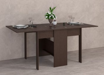 Стол-книжка ЛДСП Венге (Диал) в Нягани - nyagan.mebel-e96.ru