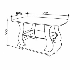 Стол журнальный Барон-2 в Нягани - nyagan.mebel-e96.ru