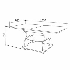 Стол журнальный Купер в Нягани - nyagan.mebel-e96.ru