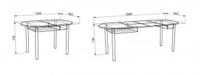 Стол обеденный Квартет (Мебельсон) в Нягани - nyagan.mebel-e96.ru