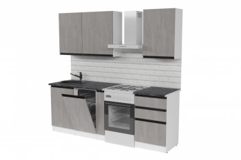 Кухонный гарнитур Сюита стандарт 1600 мм (Герда) в Нягани - nyagan.mebel-e96.ru
