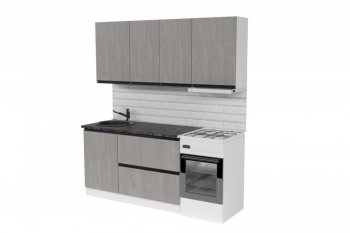Кухонный гарнитур Сюита макси 1800 мм (Герда) в Нягани - nyagan.mebel-e96.ru