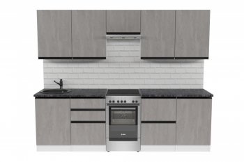 Кухонный гарнитур Сюита мега 2500 мм (Герда) в Нягани - nyagan.mebel-e96.ru