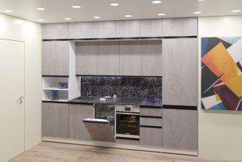 Кухонный гарнитур Сюита люкс 3000 мм (Герда) в Нягани - nyagan.mebel-e96.ru