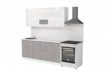 Кухонный гарнитур Терция макси 2 1800 мм (Герда) в Нягани - nyagan.mebel-e96.ru