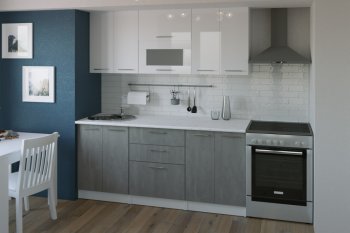 Кухонный гарнитур Терция макси 2 1800 мм (Герда) в Нягани - nyagan.mebel-e96.ru
