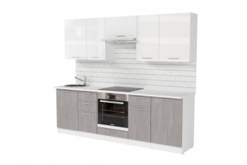 Кухонный гарнитур Терция базис 2400 мм (Герда) в Нягани - nyagan.mebel-e96.ru