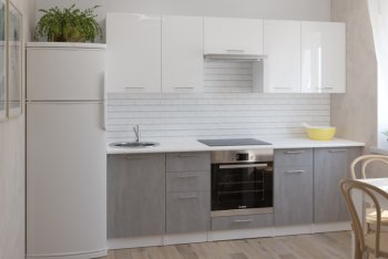 Кухонный гарнитур Терция базис 2400 мм (Герда) в Нягани - nyagan.mebel-e96.ru