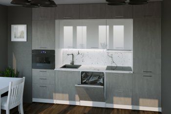 Кухонный гарнитур Терция экстра 5 3000 мм (Герда) в Нягани - nyagan.mebel-e96.ru