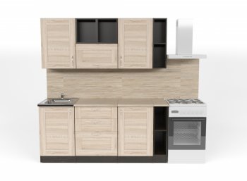 Кухонный гарнитур Томилла макси 4 1800 мм (Герда) в Нягани - nyagan.mebel-e96.ru