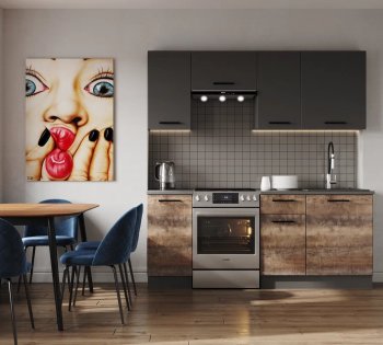 Кухонный гарнитур Трансильвания 2000 мм в Нягани - nyagan.mebel-e96.ru