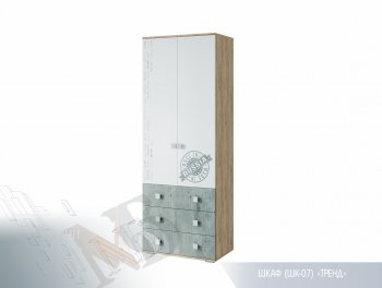 Шкаф Тренд ШК-07 800 мм (БТС) в Нягани - nyagan.mebel-e96.ru | фото