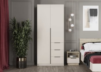 Шкаф 900 мм Вентуро ШК-001 (Стиль) в Нягани - nyagan.mebel-e96.ru