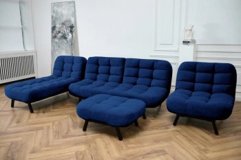 Диван Абри Синий в Нягани - nyagan.mebel-e96.ru