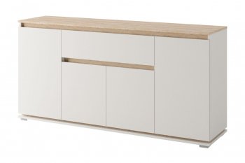 Тумба 4 двери 1 ящик Юта (БМ) в Нягани - nyagan.mebel-e96.ru